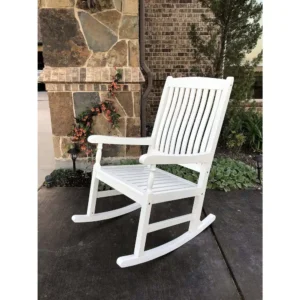Simply Home Styles Outdoor Wood Porch Rocker