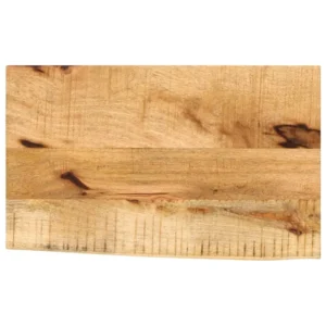 Simply Home Styles vidaXL Table Top 40x20x3.8 cm Live Edge Solid Wood Rough Mango - Versatile & Unique Design